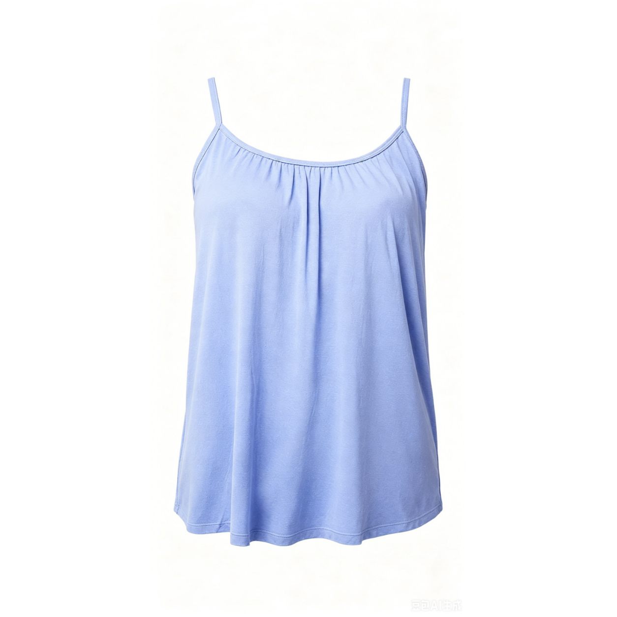 Women's Cool Flowy Bra Cami | with Built-in Cups | Relaxed Fit | Adjustable Spaghetti Strap