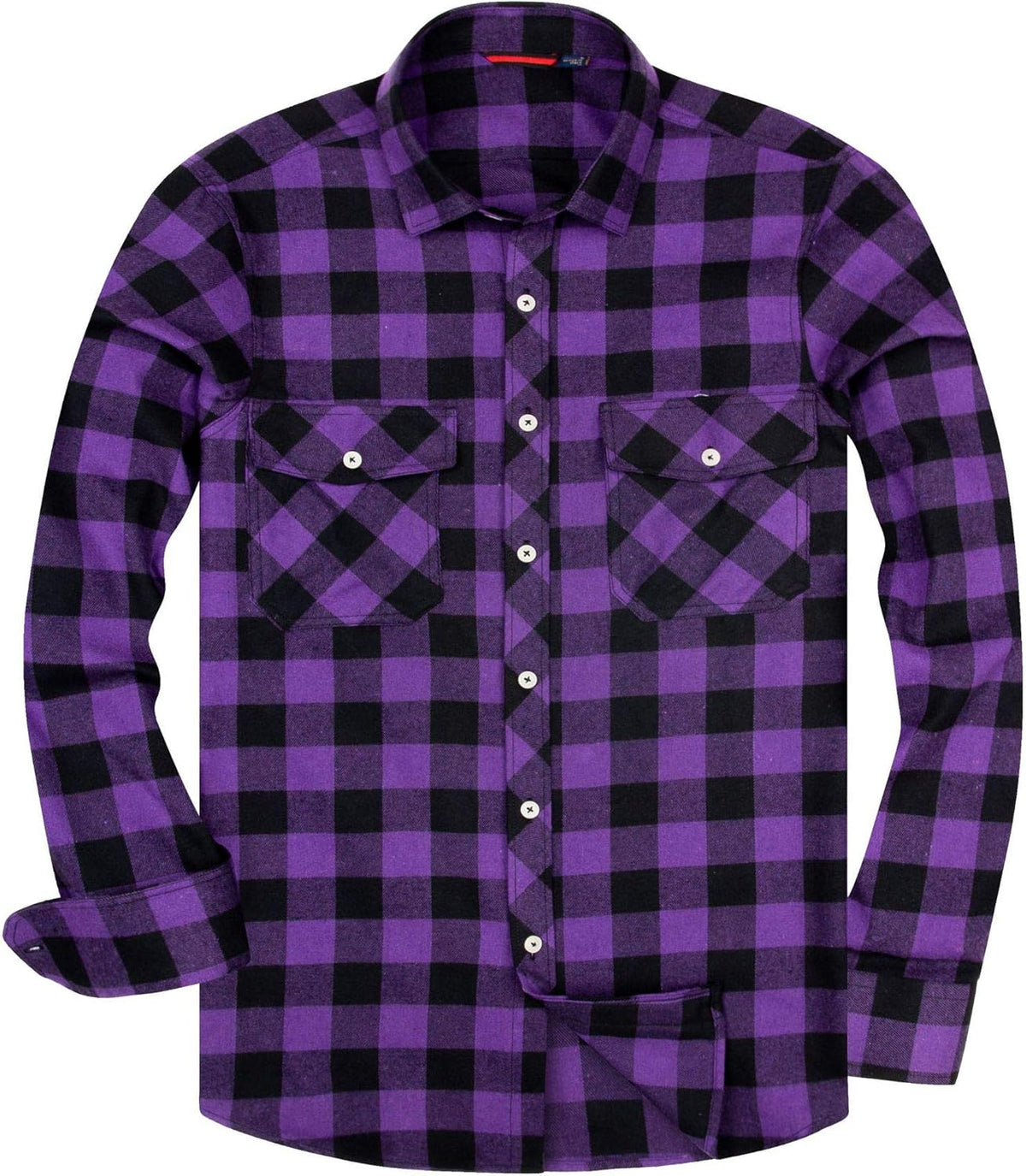 💫Clearance Sale🔥Men's Flannel Shirt Long Sleeve Button Down 100% Cotton