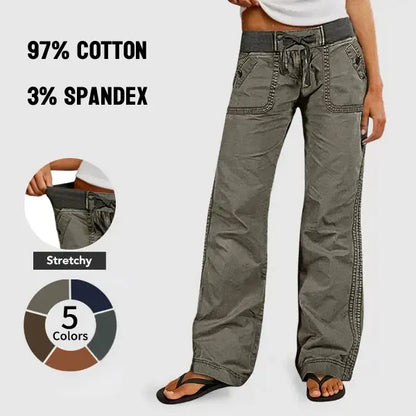 ⚡FINAL SALE⚡- 8 PACK WOMEN`S HIGH STRETCH MID RISE STRAIGHT PANTS