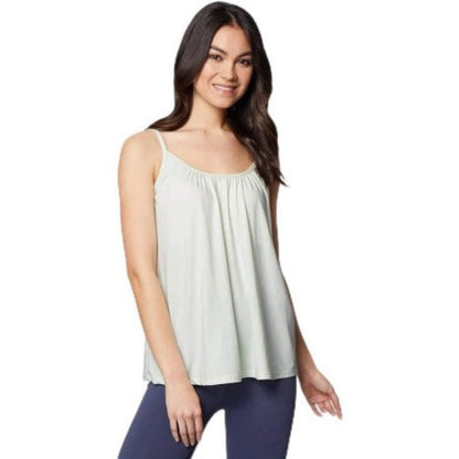 Women's Cool Flowy Bra Cami | with Built-in Cups | Relaxed Fit | Adjustable Spaghetti Strap