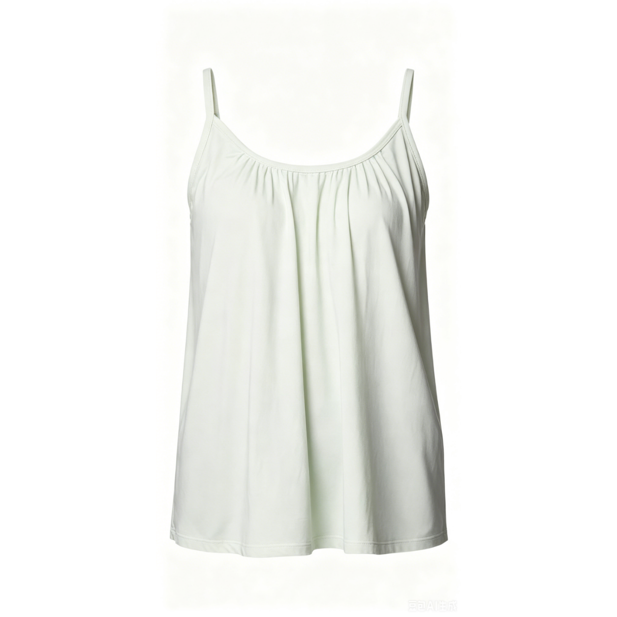 Women's Cool Flowy Bra Cami | with Built-in Cups | Relaxed Fit | Adjustable Spaghetti Strap