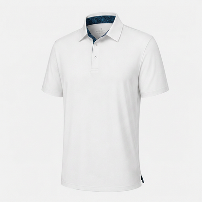 Men's Polo Shirts – Soft Breathable Cotton, Comfortable Short Sleeve Casual Fit