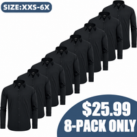 🔥8 Packs black