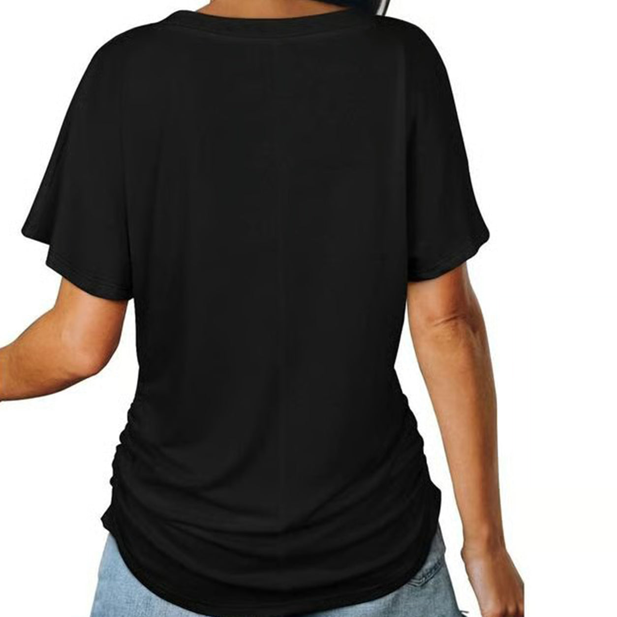 Classic V-Neck Short Sleeve T-Shirt👕 | Ultra-Soft Everyday Essential