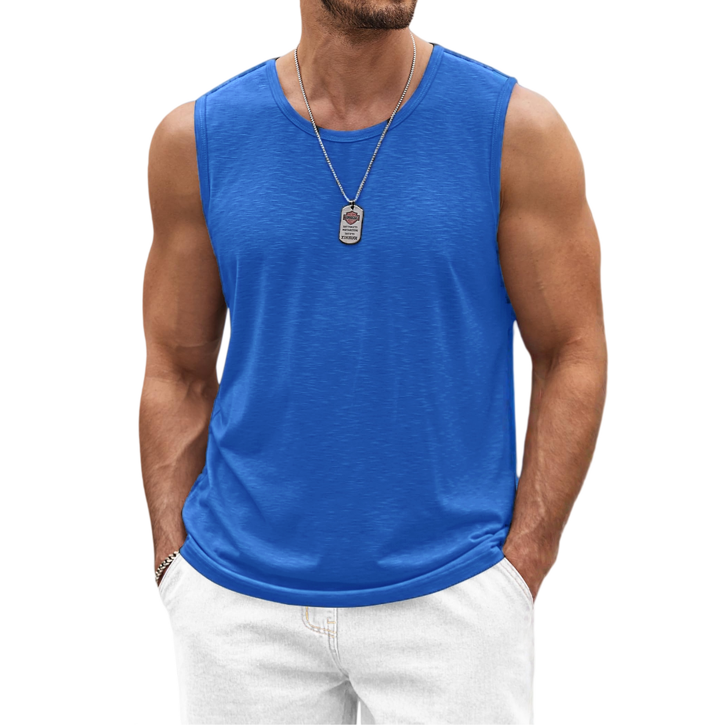 🔥8 Gym Muscle Shirts for Only $24.99🔥Men's Workout Tank Top Casual Soft Sleeveless Gym Muscle Shirts Bodybuilding Tee