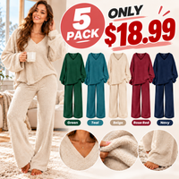 5 PACKS(Green+Teal+Beige+Rose Red+Navy)