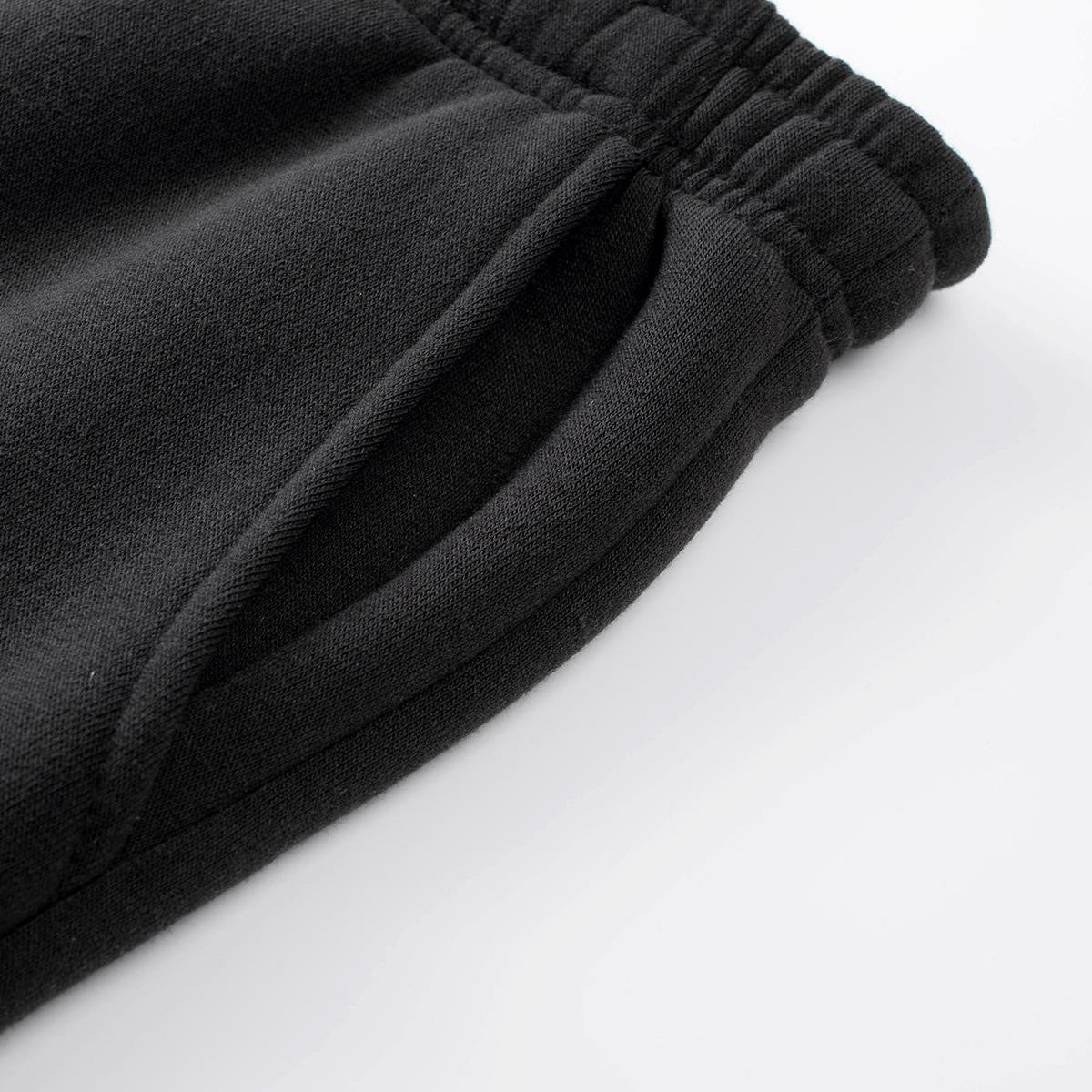 Women's Fleece-Lined Wide Leg Pants – Drawstring Waist Casual Bottoms with Pockets