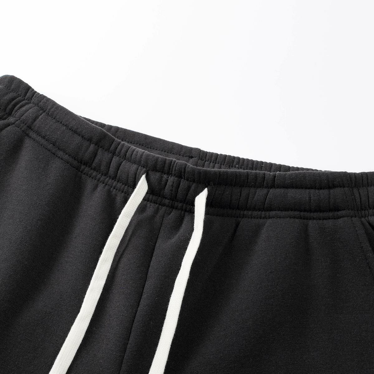 Women's Fleece-Lined Wide Leg Pants – Drawstring Waist Casual Bottoms with Pockets