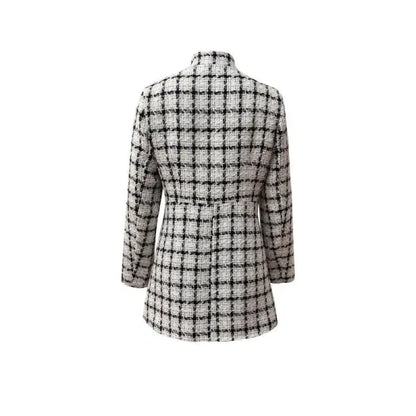 Women's Solid Color Pocket Long Sleeve Front Open Coat