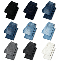 Jeans-9-PACK ONLY $28.99-Black+Dark Navy+Dark Blue+Medium Blue+Washed Blue+Light Blue+Gray+Charcoal+White