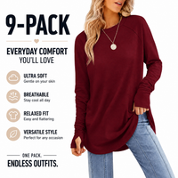 Burgundy 9-Pack