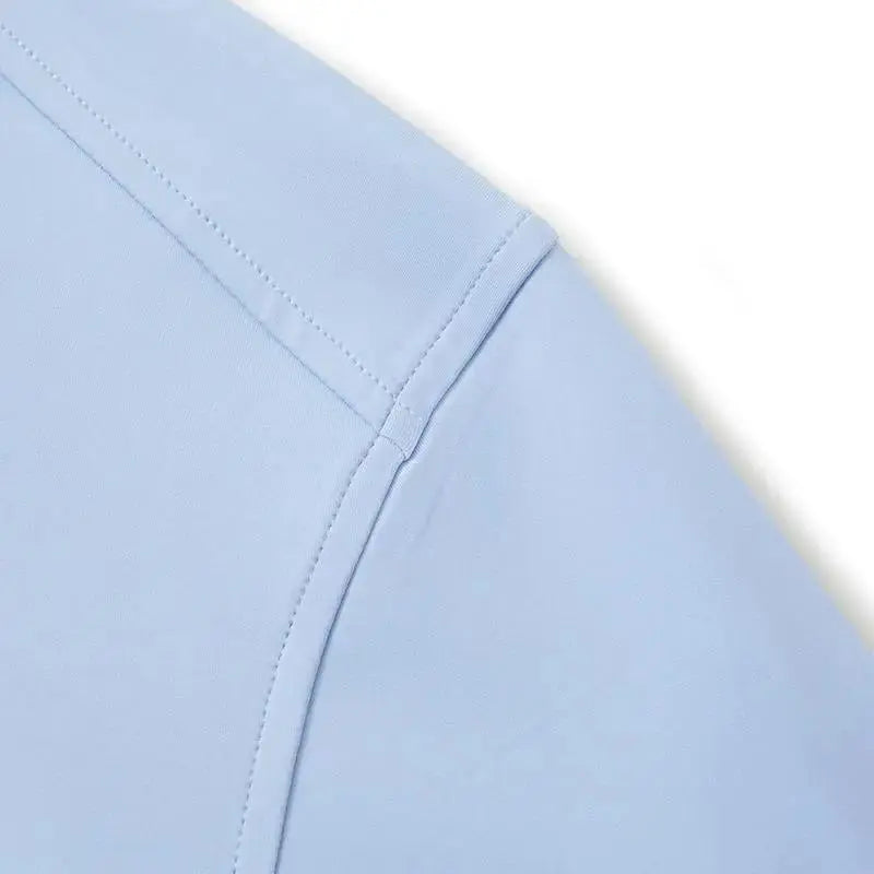 Men's Solid Quarter Zip Golf Pullover