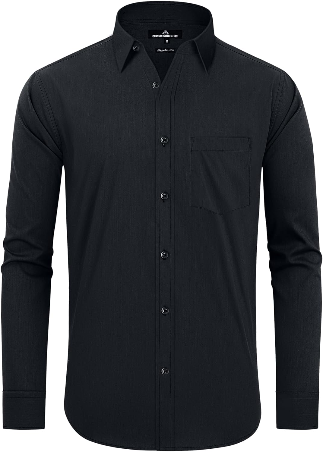 Clearance sale! Men's Plaid Button Down Shirts Cotton Long Sleeve Dress Shirts Regular Fit Gingham Shirts