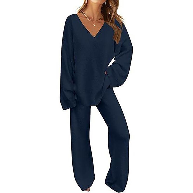 MEROKEETY Women's 2-Piece Fleece Matching Set,2 Piece Sets Women