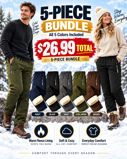Fleece Thermal-Pants Unisex