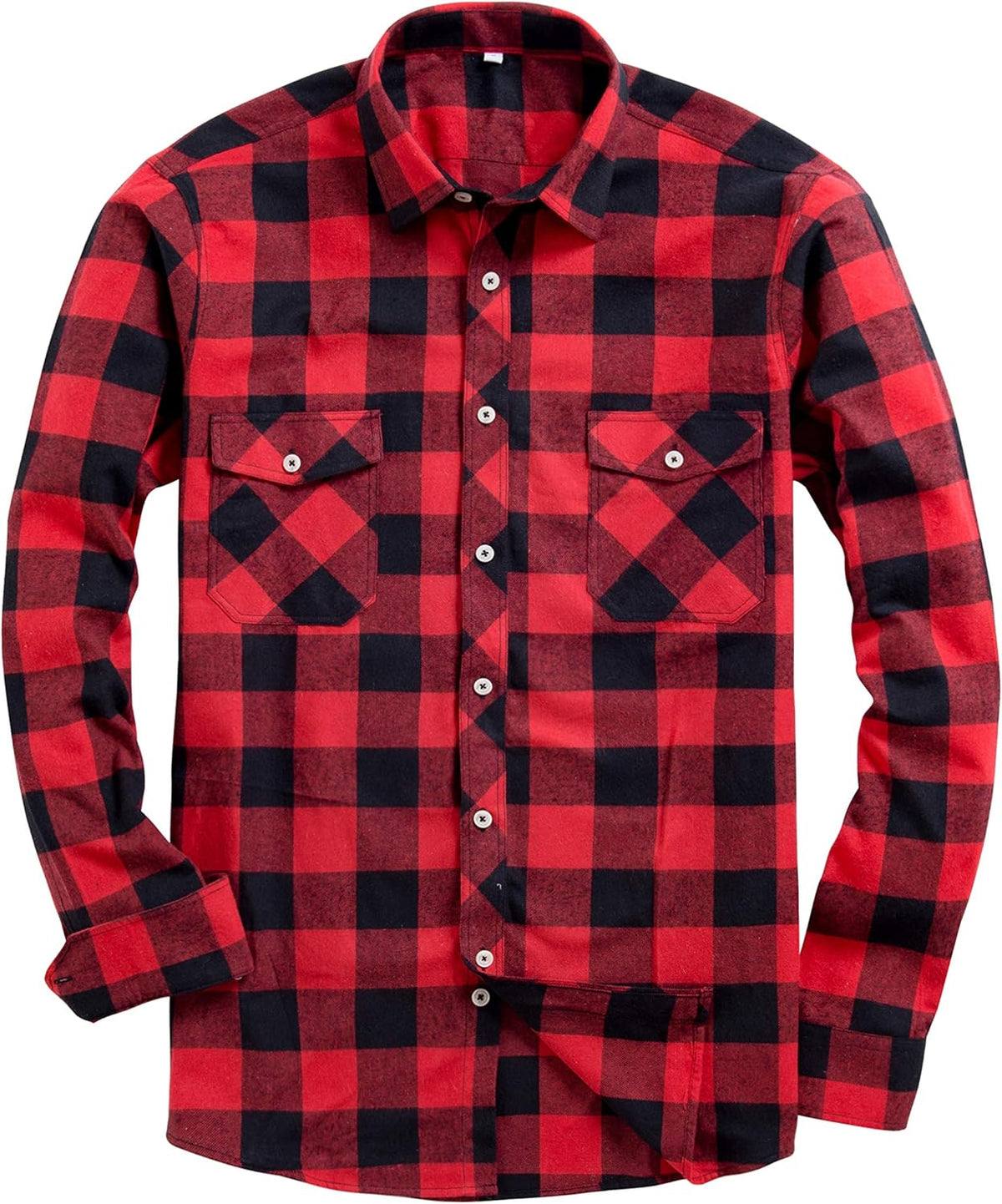 💫Clearance Sale🔥Men's Flannel Shirt Long Sleeve Button Down 100% Cotton