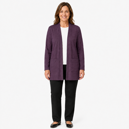 Women's Lightweight Open-Front Longline Cardigan Bundles