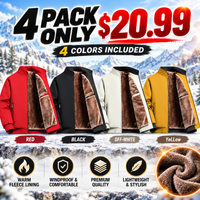 4 PACK(RED+BLACK+OFF-WHITE+Yellow)$20.99