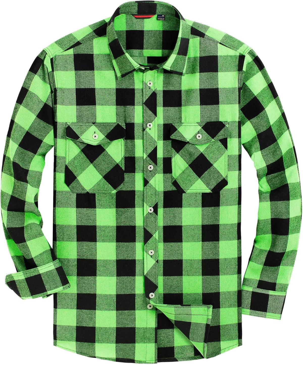 💫Clearance Sale🔥Men's Flannel Shirt Long Sleeve Button Down 100% Cotton