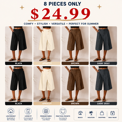 Women's Bermuda Shorts – Comfortable Fit Business Casual Summer Shorts