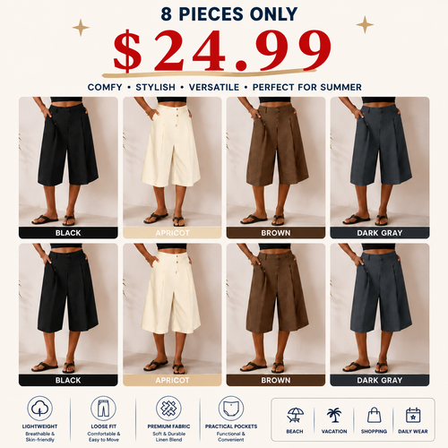 Women's Bermuda Shorts – Comfortable Fit Business Casual Summer Shorts