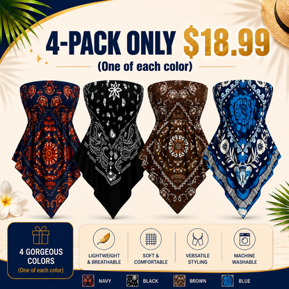 Plus Size Women's Strapless Towel Print Top