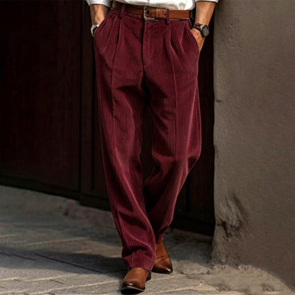 Men's Premium Corduroy Straight Leg Pants