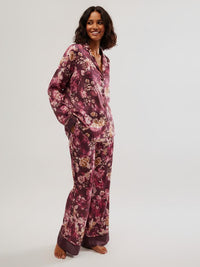 Burgundy Floral