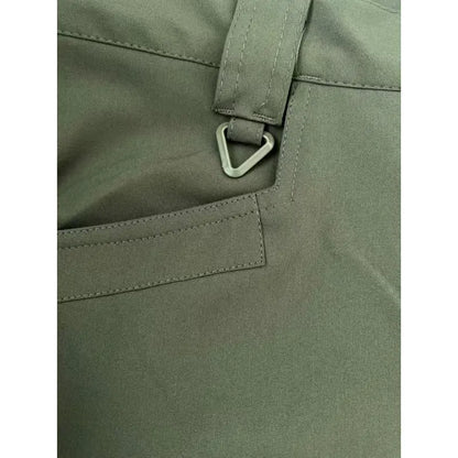 Men's Fleece-Lined Tactical Cargo Pants, Windproof Warm Work Pants with Multi-Pockets