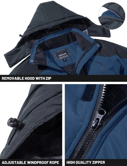 💝💝BESTSELLER| Men's Fleece-Lined Outdoor Jacket