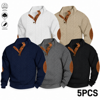 5 PACK ONLY $19.99-White + Beige + Navy Blue + Gray + Black
