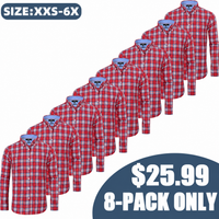 🔥8 Packs red