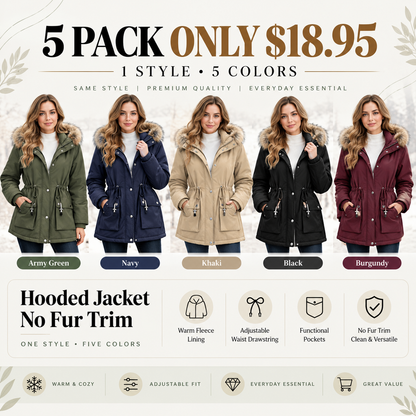 🔥Limited Hot Sale 50% OFF🎁🧥3-in-1 Plaid Waterproof Jacket for Women– Rain, Wind & Cold, All Covered
