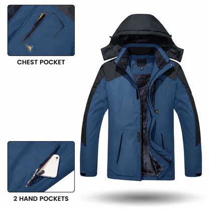 💝💝BESTSELLER| Men's Fleece-Lined Outdoor Jacket