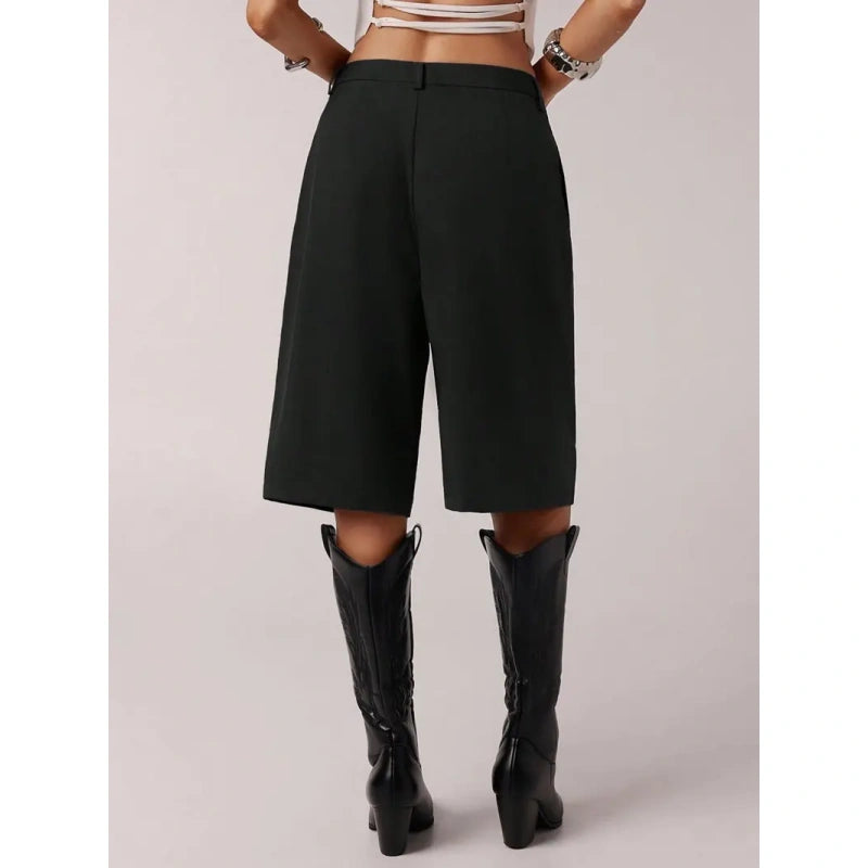 Women's Bermuda Shorts – Comfortable Fit Business Casual Summer Shorts
