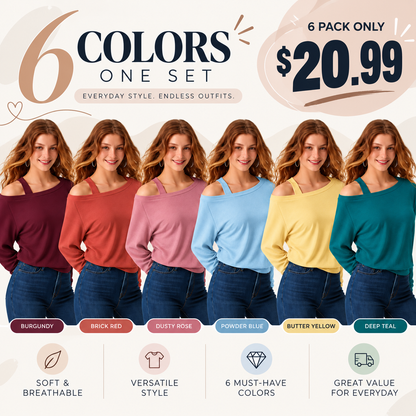 Women's Heat-Tech Multi-Wear Layering Bra Top - Long-Sleeves Minimalist Design