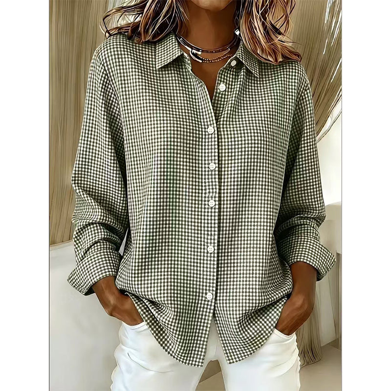 ✨Fresh Drop - Relaxed Fit Plaid Button-Up