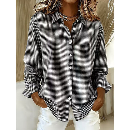 ✨Fresh Drop - Relaxed Fit Plaid Button-Up