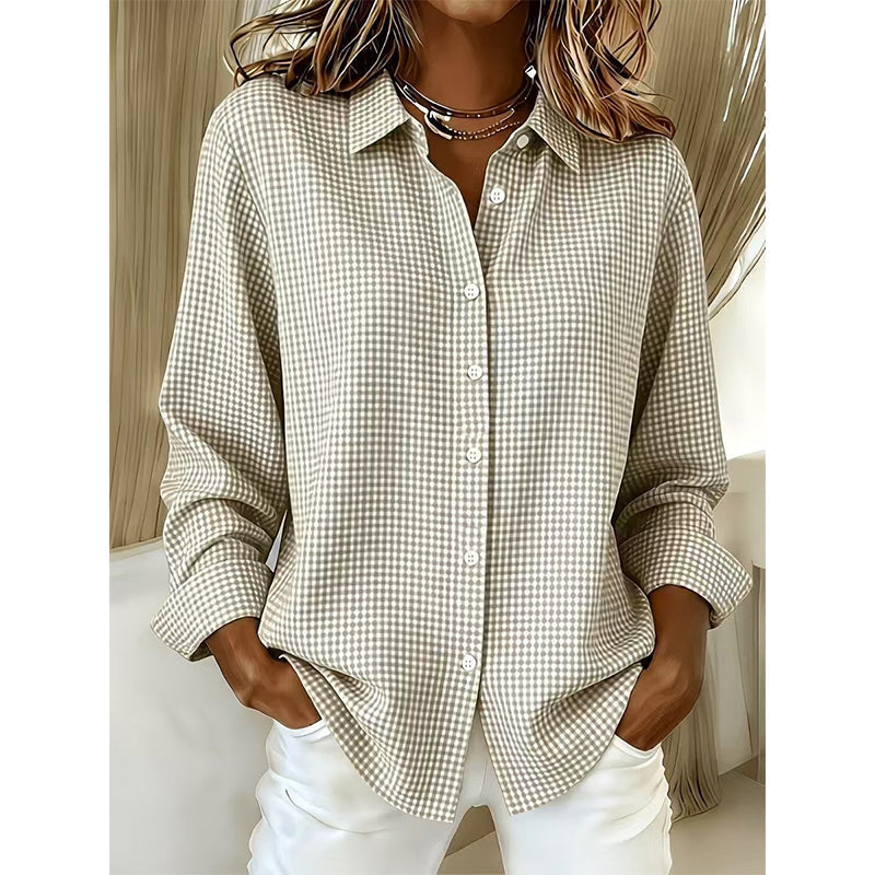 ✨Fresh Drop - Relaxed Fit Plaid Button-Up