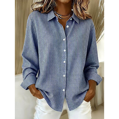 ✨Fresh Drop - Relaxed Fit Plaid Button-Up