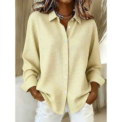 ✨Fresh Drop - Relaxed Fit Plaid Button-Up