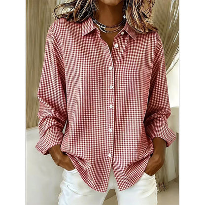 ✨Fresh Drop - Relaxed Fit Plaid Button-Up