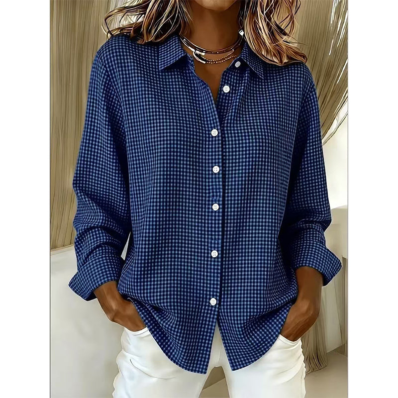 ✨Fresh Drop - Relaxed Fit Plaid Button-Up
